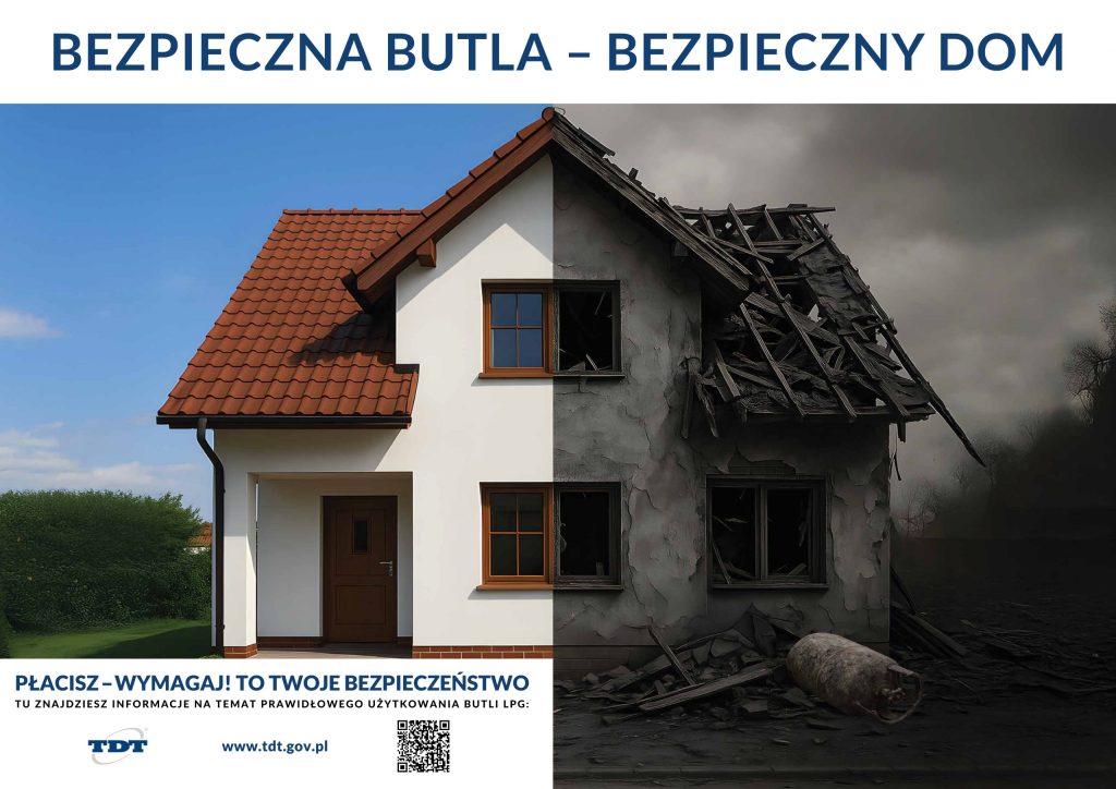 Bezpieczna butla – bezpieczny dom baner